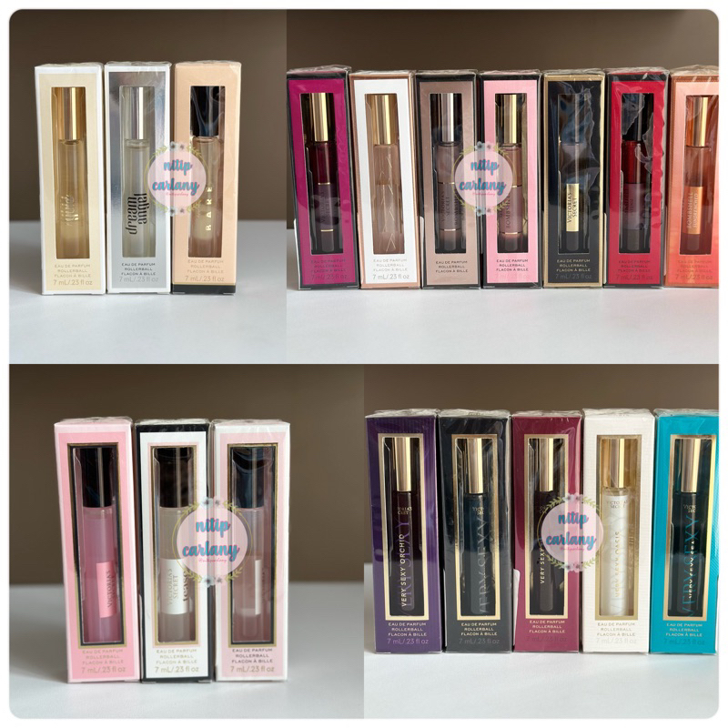 VICTORIA’S SECRET EDP ROLLERBALL BOMBSHELL / TEASE / VERY SEXY / BARE / DREAM ANGEL / ANGEL GOLD 7ml