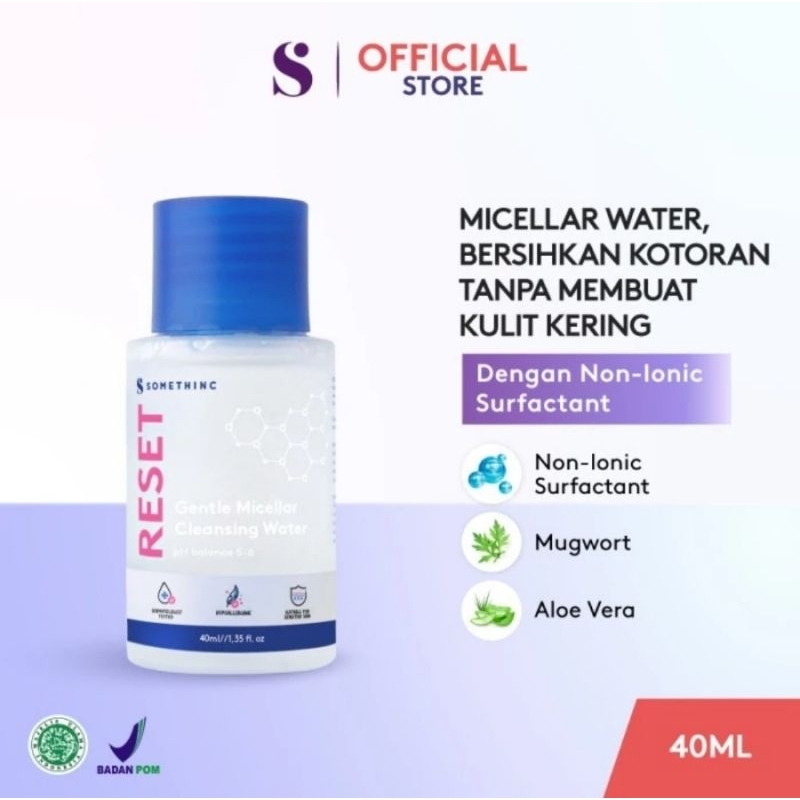 

SOMETHINC Reset Gentle Micellar Cleansing Water 40ml