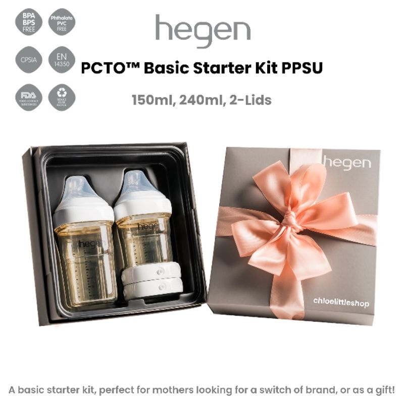 Hegen PCTO™ Basic Starter Kit PPSU / Botol Susu Anak Bayi