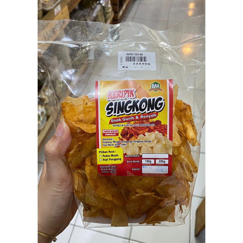 

Kripik/Keripik Singkong “Berkah Makmur”