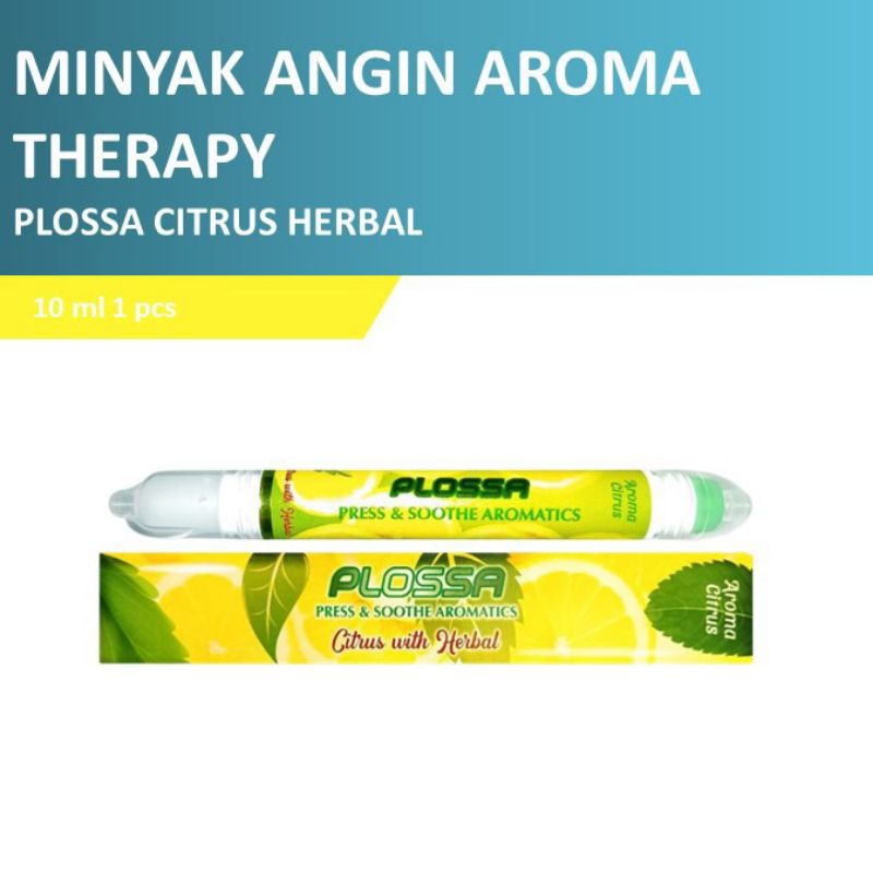 PLOSSA 10 ML / PLOSSA MINYAK ANGIN AROMA THERAPY / PLOSSA BESAR / PLOSSA 4 IN 1