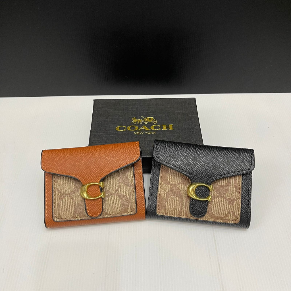 Coach signature Tabby Mini Wallet Dompet Wanita Premium sb
