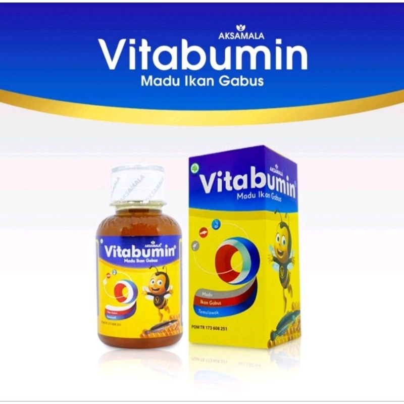 Vitabumin Madu Ikan Gabus 60 ml.