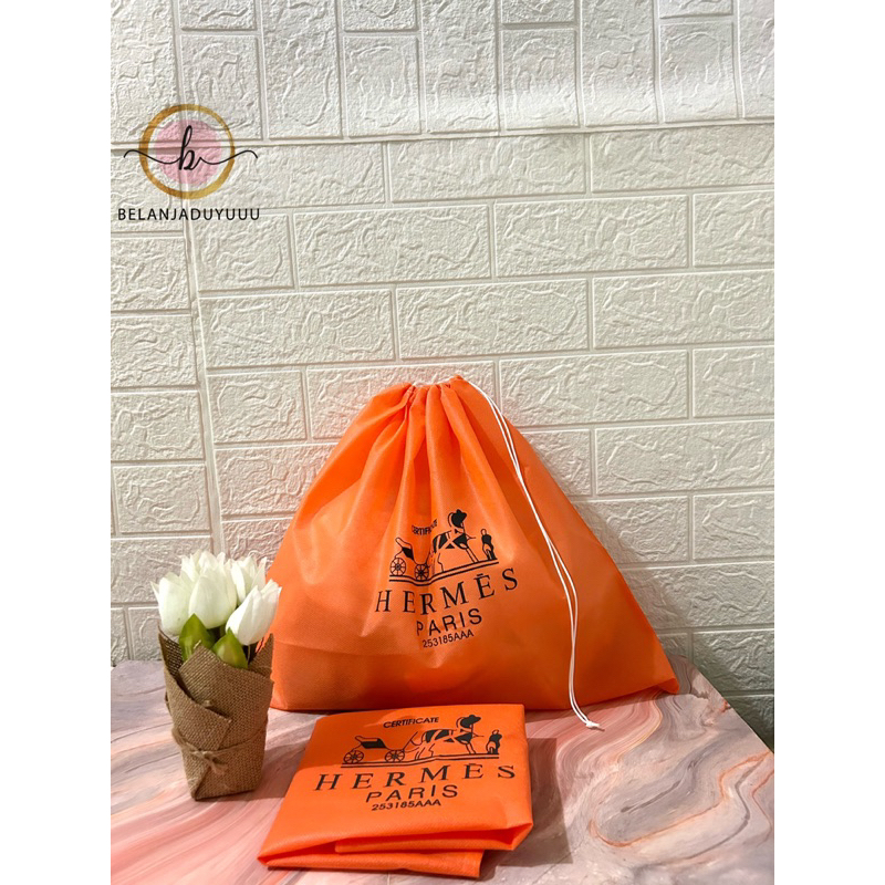 Dustbag HS Orange Sarung Tas Pelindung Debu Db Branded