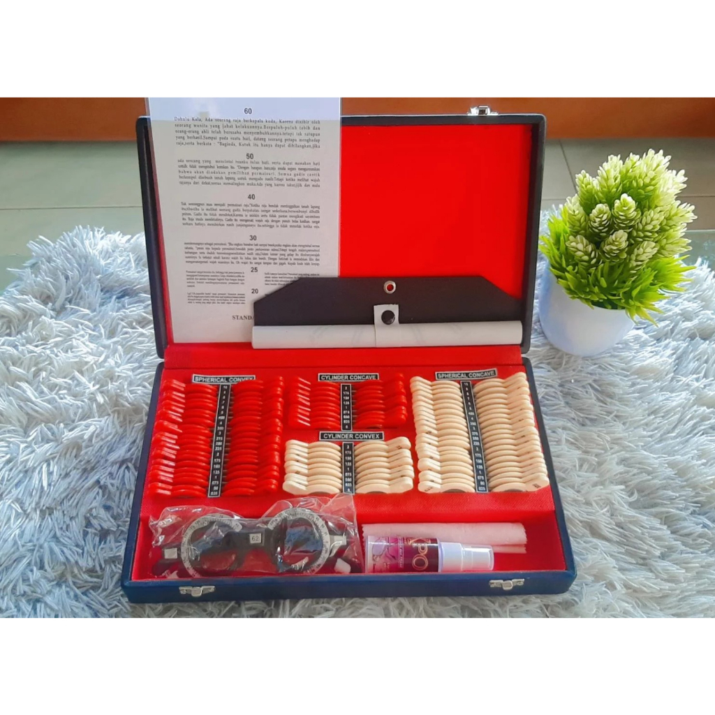 Trial Lens Set Alat Periksa Mata Full Set