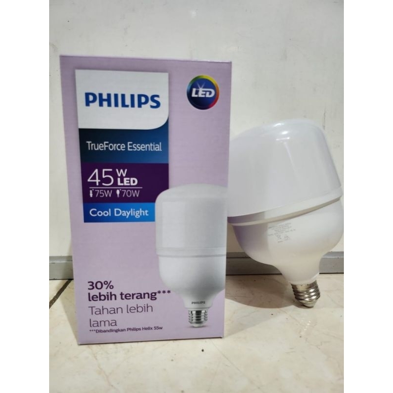Lampu Philips Ess Led 45 watt Jumbo Led Essential 45w Putih