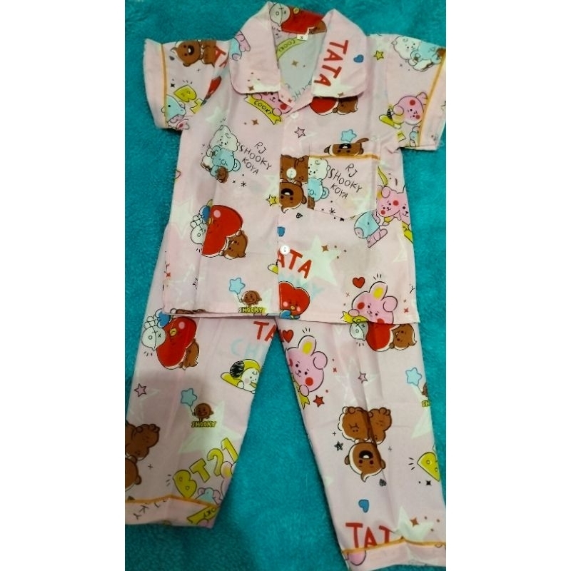 Baju Tidur Boneka BTS