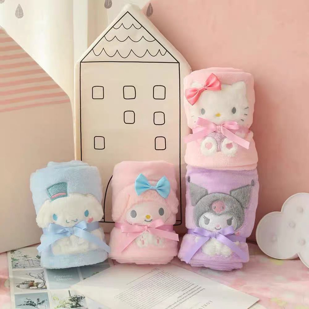 SELIMUT ANAK CINNAMOROLL MELODY KUROMI HELLO KITTY SHELLIE MAY DUFFY STELLA LOU LINABELL BLANKET DUFFY FRIENDS SANRIO