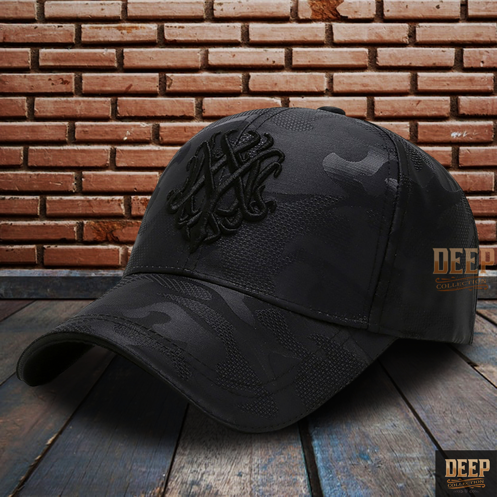Topi Hitam Korea Unisex Kekinian | Topi Pria & Wanita Dewasa | Fashion Baseball Cap Cowo Cewe Keren