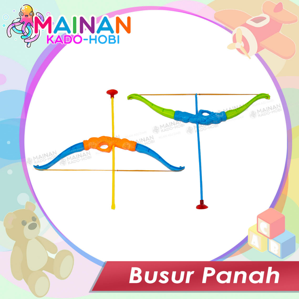 MAINAN SENSORIK ANAK JADUL TRADISIONAL BUSUR PANAH ARCHERY