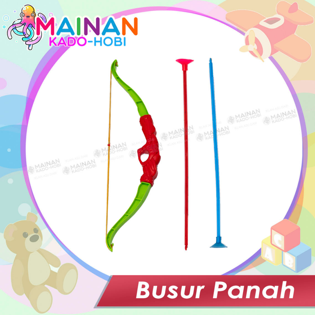 MAINAN SENSORIK ANAK JADUL TRADISIONAL BUSUR PANAH ARCHERY