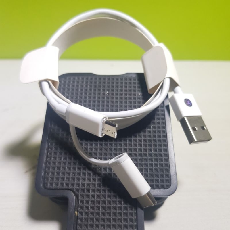 Kabel Data Xiaomi Type C Micro USB 2 in 1 Fast Charging Original
