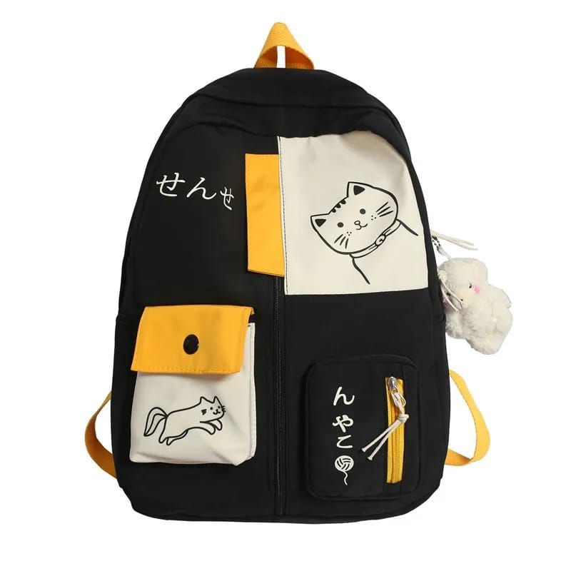 Tas ransel sekolah anak/tas punggung wanita/tas ransel motif cat/tas ransel kombinasi