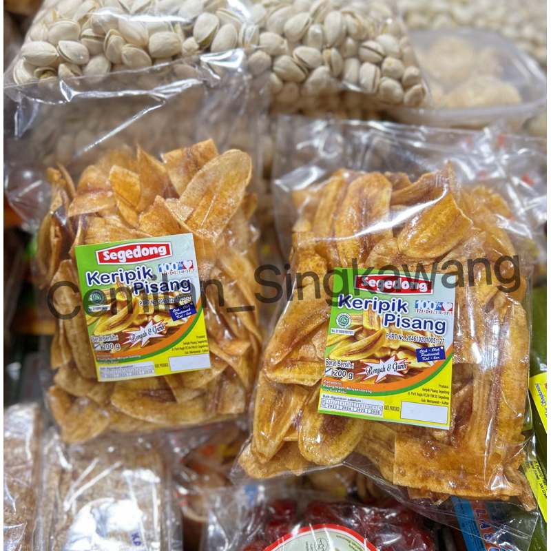 

KERIPIK PISANG SEGEDONG SEDANG / CEMILAN RENYAH & ENAK / OLEH OLEH SINGKAWANG