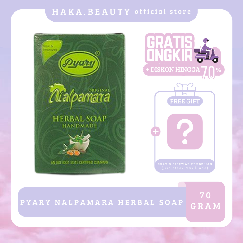 BRIGHT & GLOW FACE PYARY NALPAMARA BODY SOAP SABUN PERAWATAN KECANTIKAN PEMBERSIH PEMUTIH MEMUTIHKAN