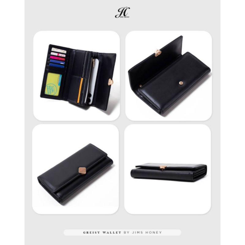 Greisy Wallet Dompet Panjang Terbaru Jims Honey Free Box