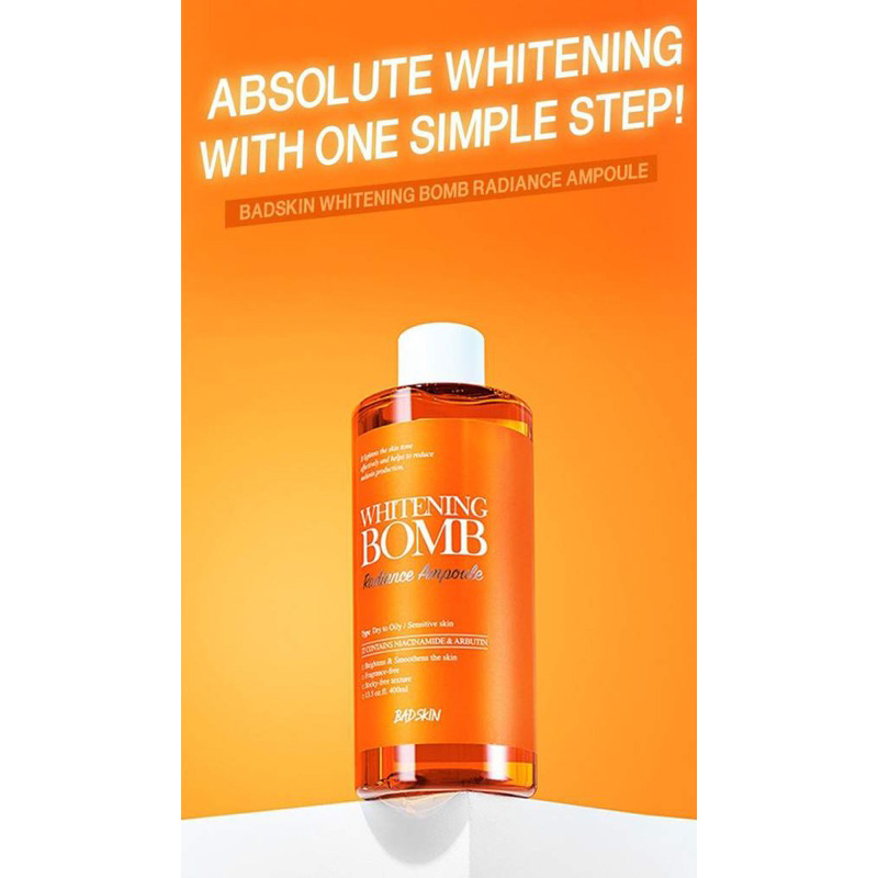 Badskin Whitening Bomb Radiance Ampoule