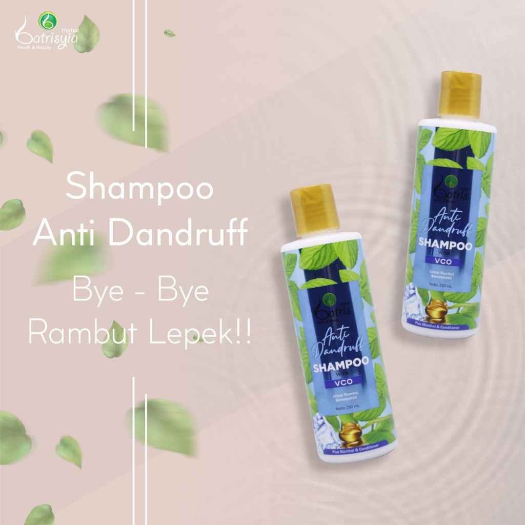 Batrisyia Shampo Anti Dandruff 250ml Shampoo Anti Ketombe