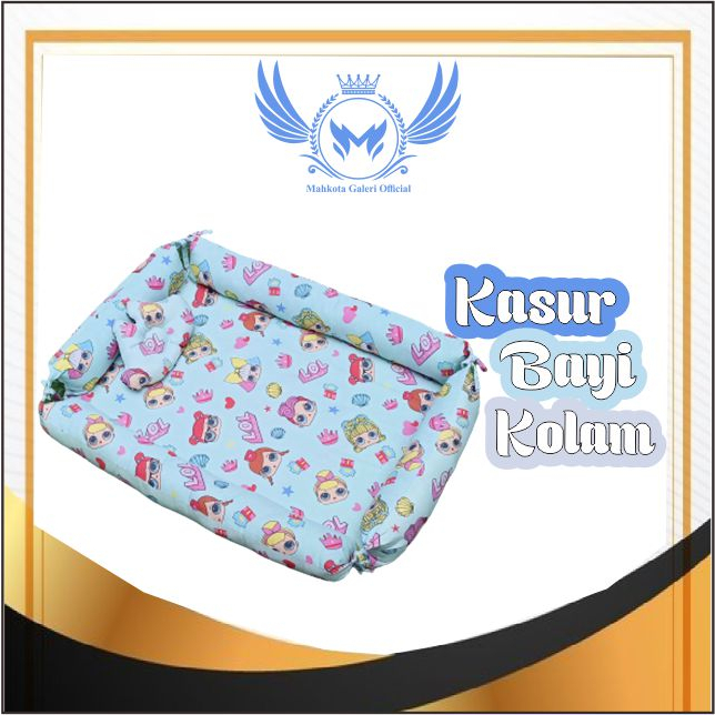 KASUR BAYI TENDA KELAMBU PREMIUM BEST SELLER / KASUR BABY KELAMBU SET BANTAL FREE BANTAL PEYANG CROWN / KASUR BAYI KOLAM