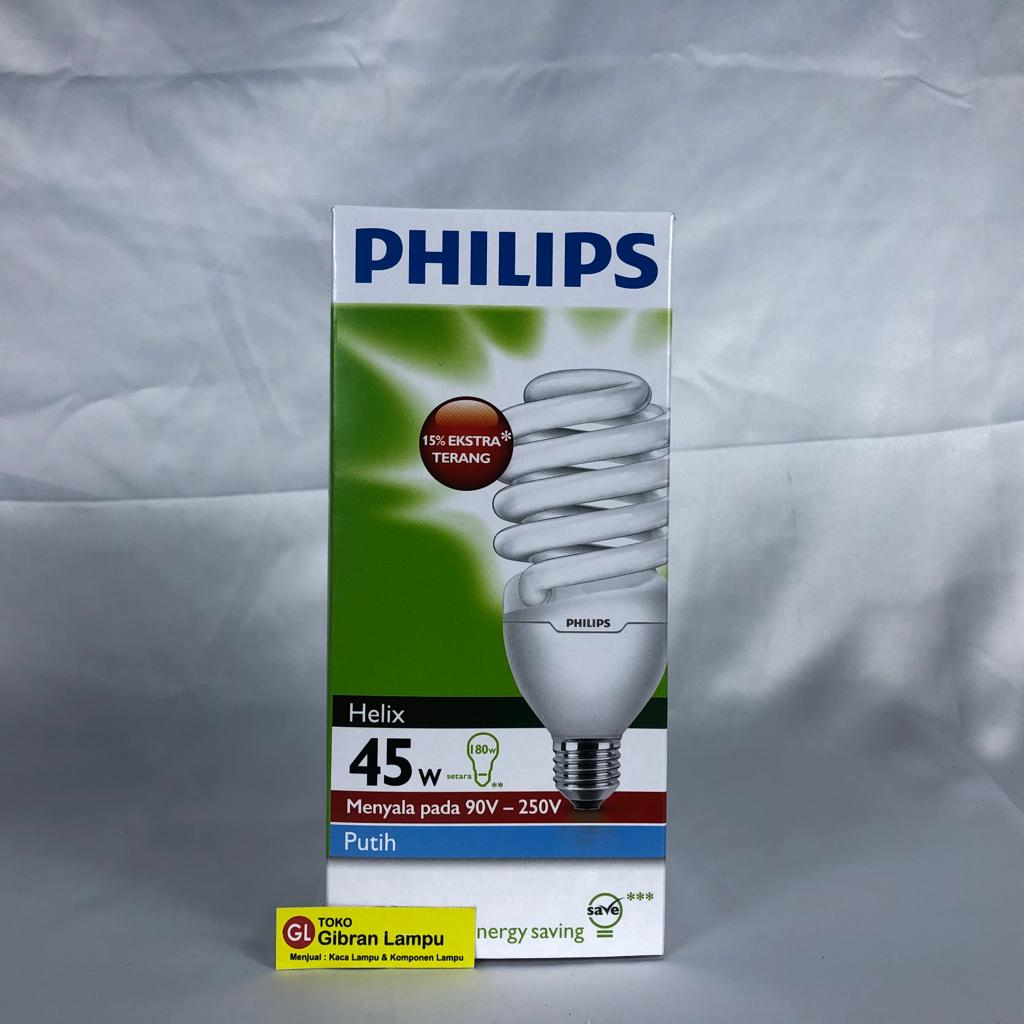 Lampu Philips Helix 35 45 55 Watt  - Lampu Hemat Energi Spiral 35w 45w 55w Untir