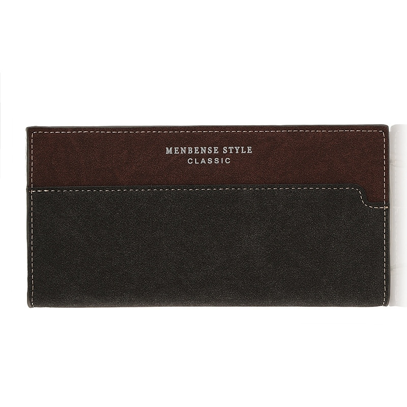 DOMPET PRIA LIPAT PANJANG MOUSSA WA670B5 ORIGINAL COWOK KEREN KARTU RESLETING KOIN IMPORT BRANDED LAKI DISTRO KULIT HITAM SIMPLE REMAJA DEWASA FASHION KEKINIAN BATAM PREMIUM