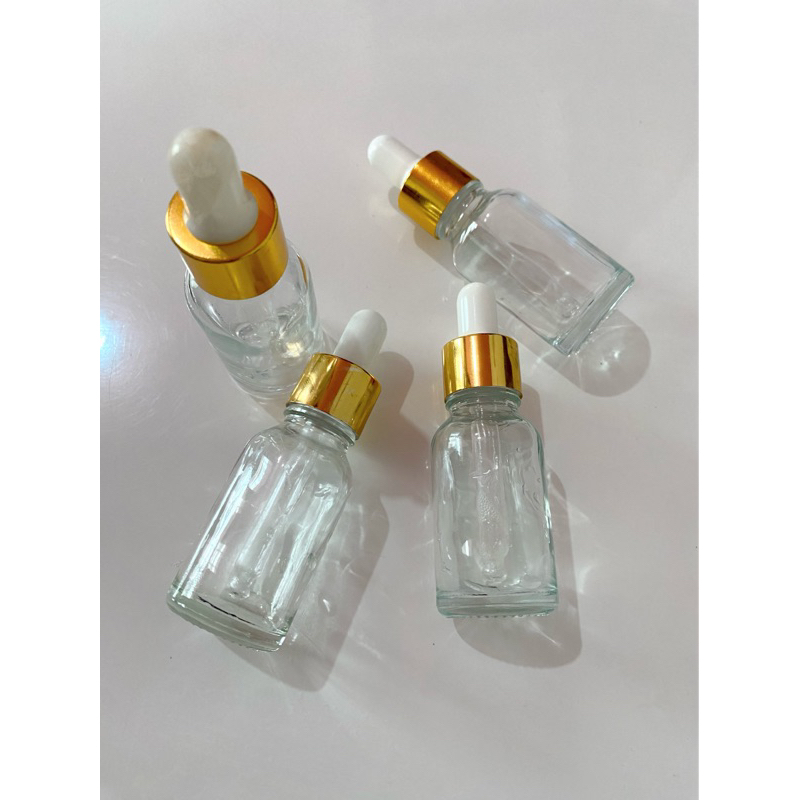 botol serum kaca miniso