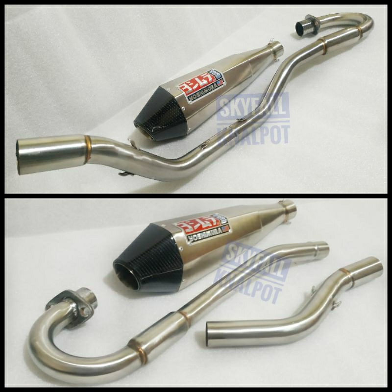 KNALPOT YOSHIMURA CRF 150 KLX 150 WR 155 PIPA BENDING