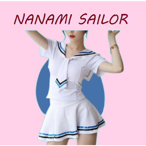 Nanami sailor [Seragam Jepang Wanita] -size S/M/L dan big size sampai 7XL