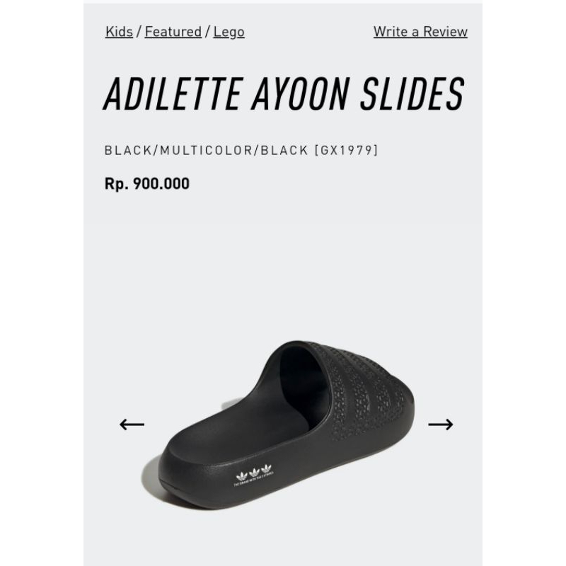 Sandal Adidas Adilette Ayoon