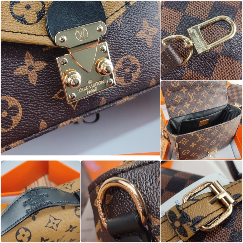 lv Metis Classic FREEBOX ukuran 21x16 - LV METIS POCHETTE TAS BATAM IMPORT MURAH FULL EMBOS NAGITABAGS KALENSHOP KODE 0637