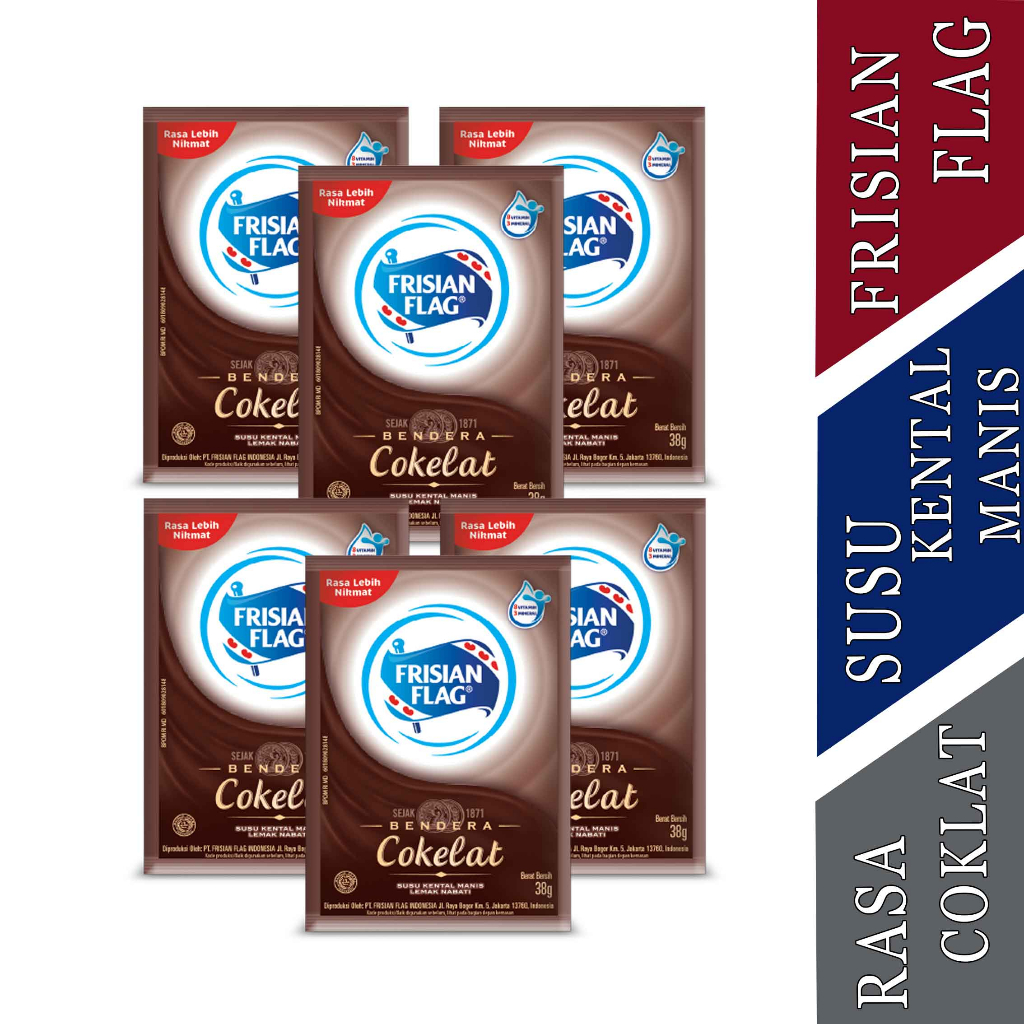 

SUSU KENTAL MANIS FRISIAN FLAG RASA COKELAT 38g