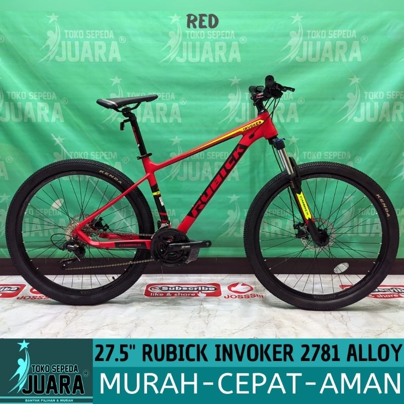 SEPEDA GUNUNG RUBICK INVOKER 2781 ALLOY 3×9 SPEED MTB 27.5