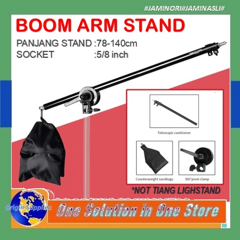 Stand Extension Arm Softbox and Reflector Stand Boom Arm Stand Bar
