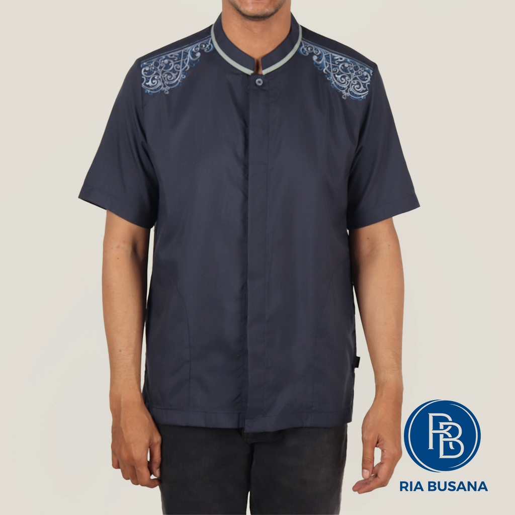 Ria Busana - Al Huda - Koko Dewasa Pria Lengan Pendek Art. AZMALUL