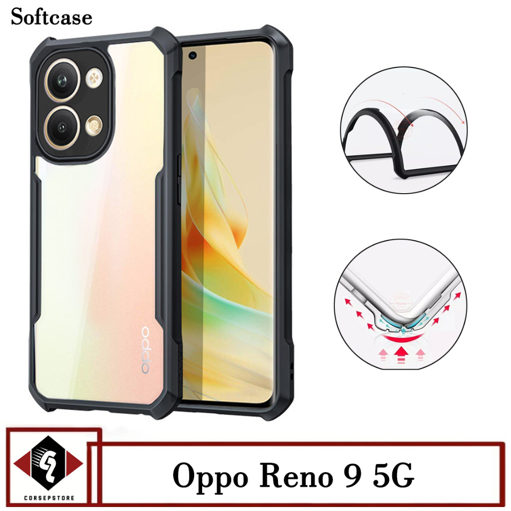 Promo Case Oppo Reno 9 5G / Reno 9 Pro 5G Terbaru Softcase Transparant Pelindung Belakang Hp