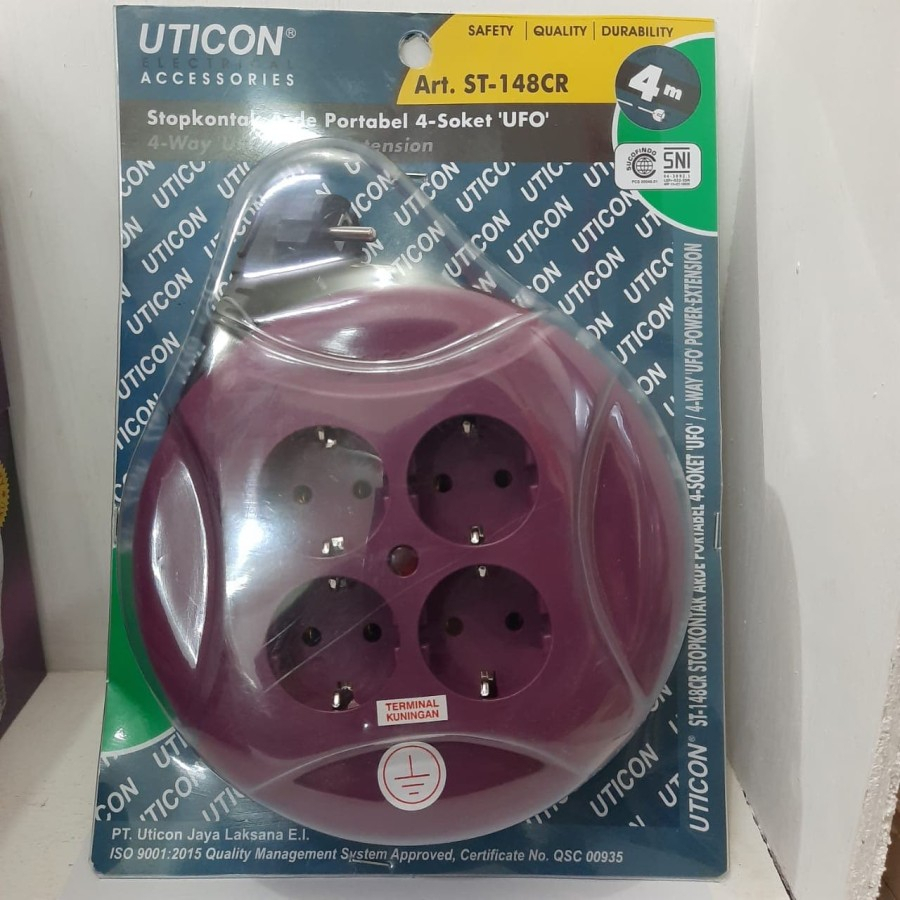 Kabel Roll UFO Uticon ST-148CR Kabel Box Uticon ST 148 CR 4 Meter