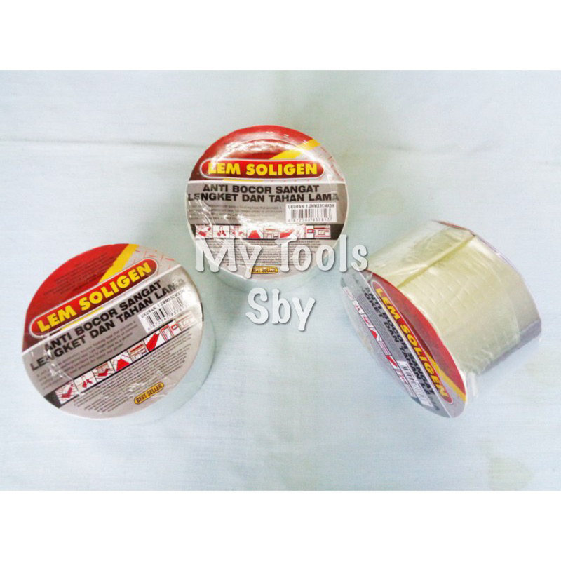 Lem Tambal Anti Bocor Seng / Asbes / Talang / Genteng / Tembel Tandon Plastik Soligen