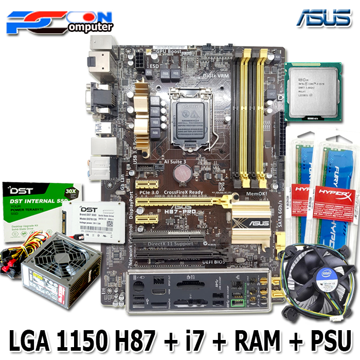 Mobo Mainboard Motherboard LGA SOKET 1150 DDR3 Processor i7