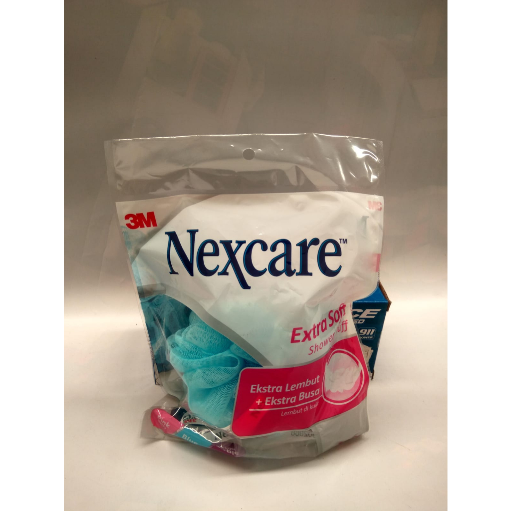 Nexcare 3M Spons Mandi Shower Puff Bath Spon Lembut