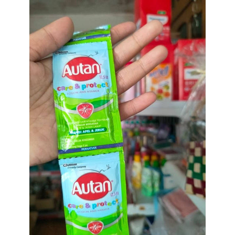 Autan sachet 6ml isi 12x6ml