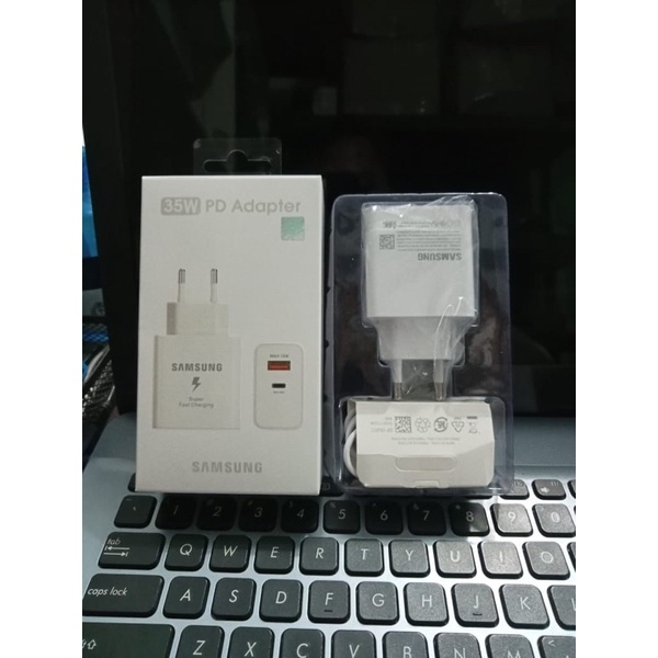 Charger SAM  35W Ori 100% Super Fast Batok USB + PD Kabel Type C To Type C Promo Sen Charger SAM Termurah BY SMOLL