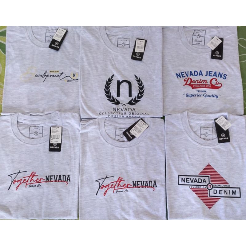 Kaos Nevada Original Full Tag Matahari / Kaos Pria / Kaos Wanita Sidoarjo Surabaya Gresik Mojokerto