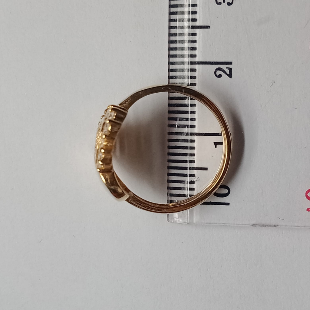 Cincin Emas 17K - 3.05 Gr Kadar 750  - 4621