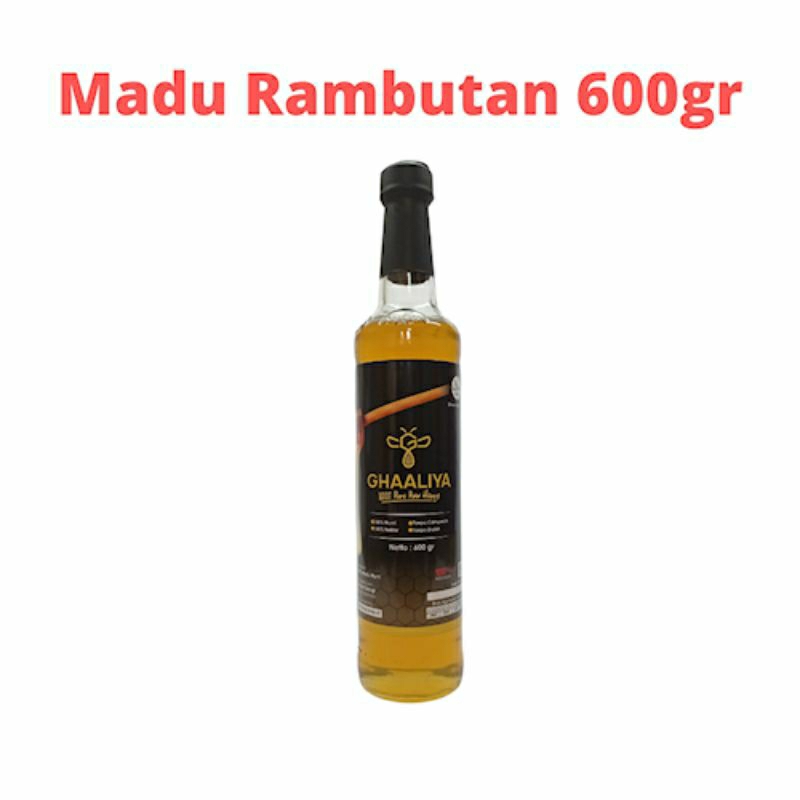 

Madu Murni Asli Nektar Rambutan 600gr