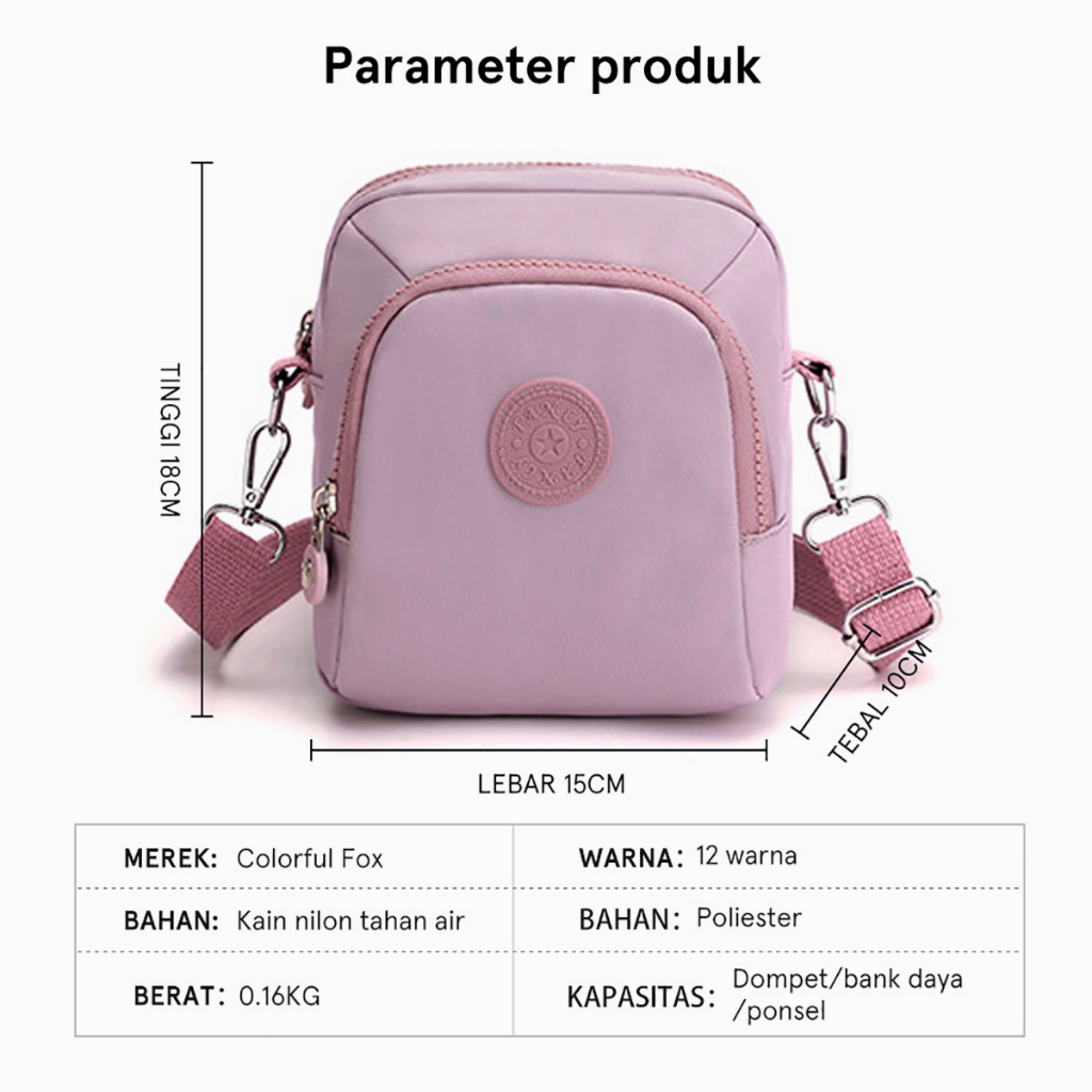 Hathin muii murah sling bag mini waist bag Tas Selempang Wanita phone bag Korean Look Cute Sling Bag Wanita Hand Bag Wanita