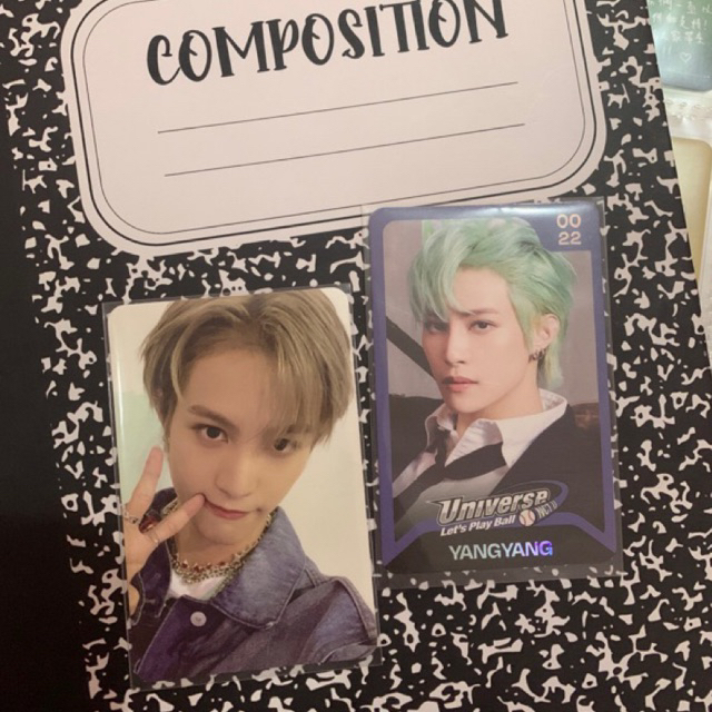 photocard yangyang set
