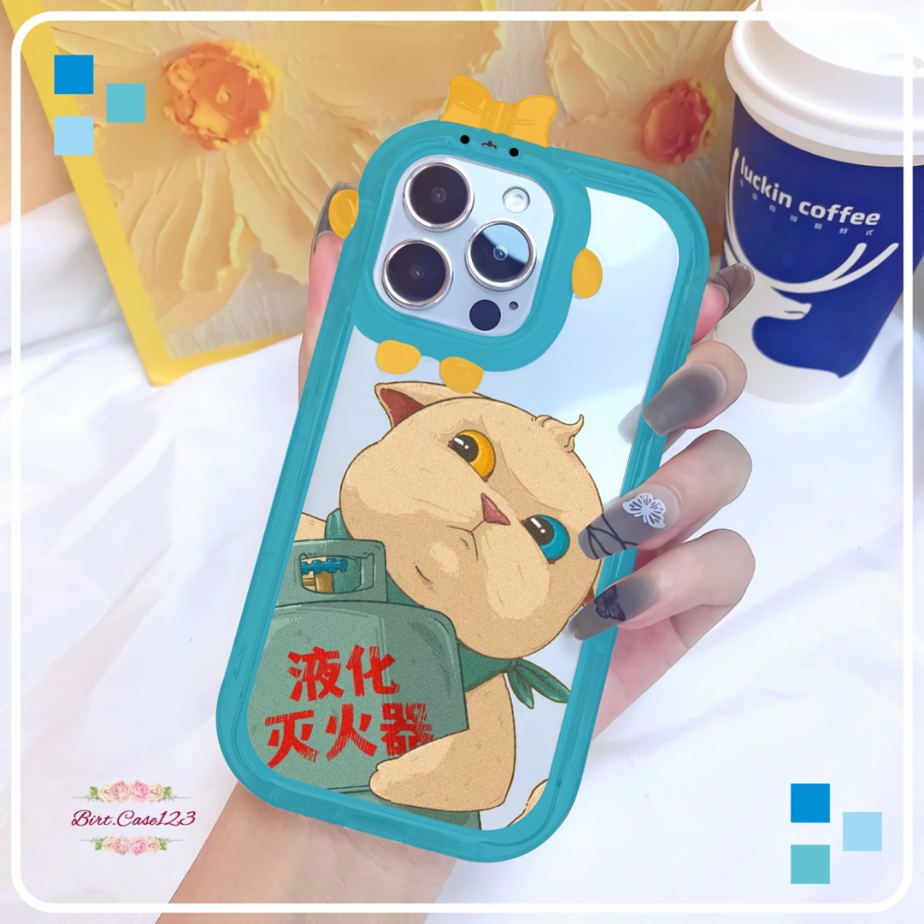 CUSTOM SOFTCASE PITACU FRAME KARAKTER CUSTOM POSITION CAT FOR VIVO Y12 Y15 Y15 Y16 Y50 Y35 Y75 Y21S Y91 Y95 Y91C S15 V25 V25E S15E T1 PRO BC7447