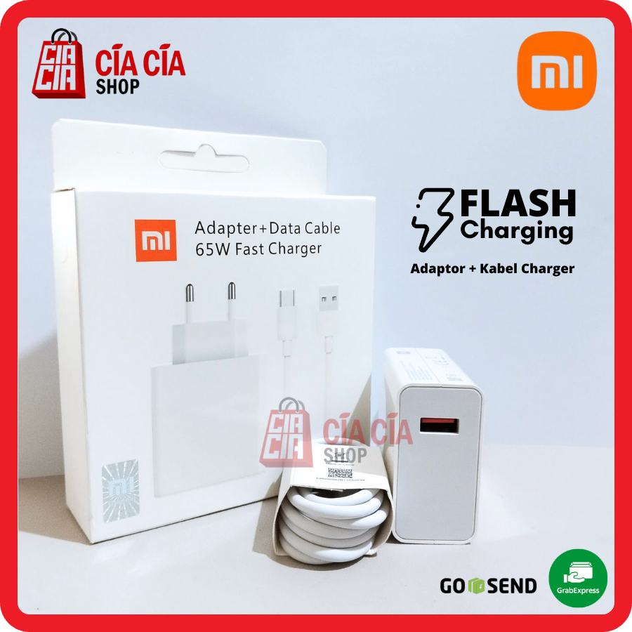 Charger Xiaomi 65W Usb Type C Adaptor Charging Xiaomi 65W Type C