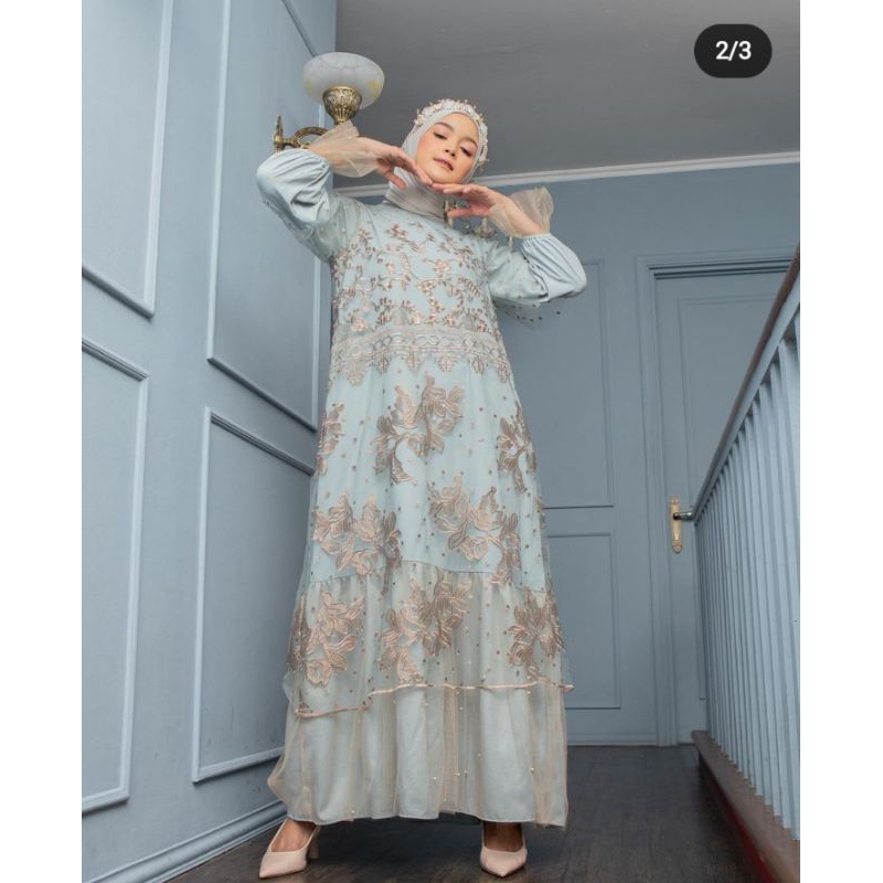 Helen dress abinaya butik (booked pelunasan)