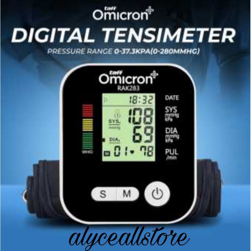 TaffOmicron Tensimeter Digital with Voice